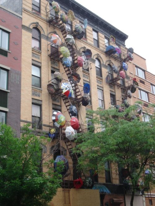 Umbrella Building - Ave. C between 2nd and 3rd