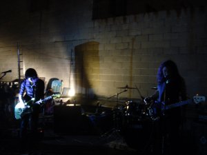 Los Neuronautas on the Texas Firehouse Roof